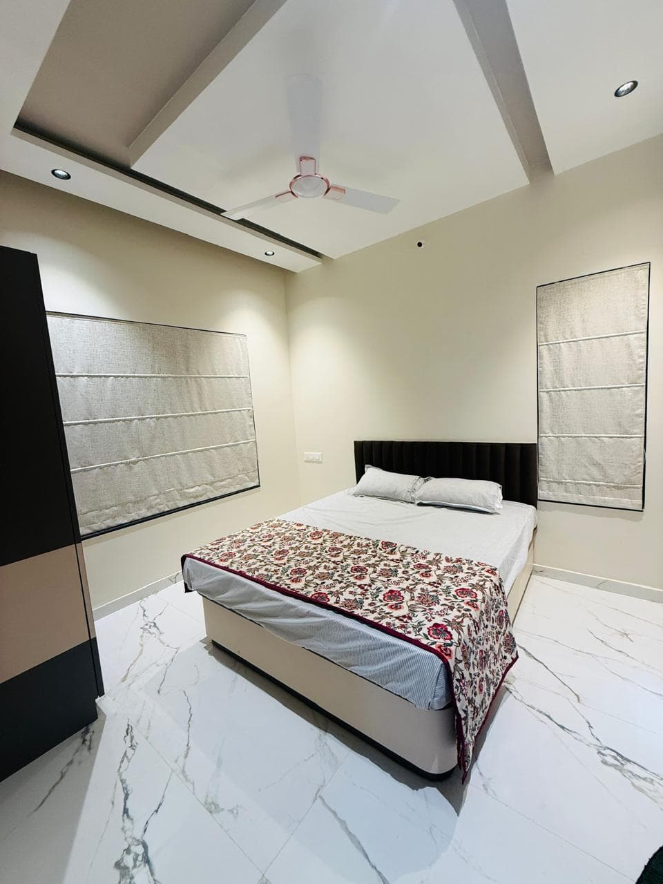 Interior architecture and living space design in Belagavi home