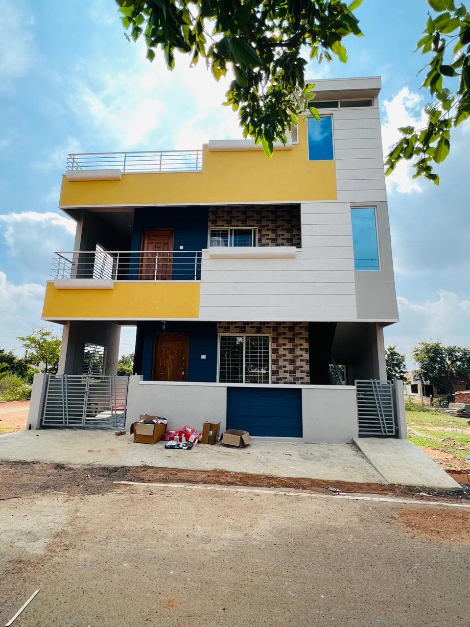 Completed residential construction project in Belagavi by ZM Constructions